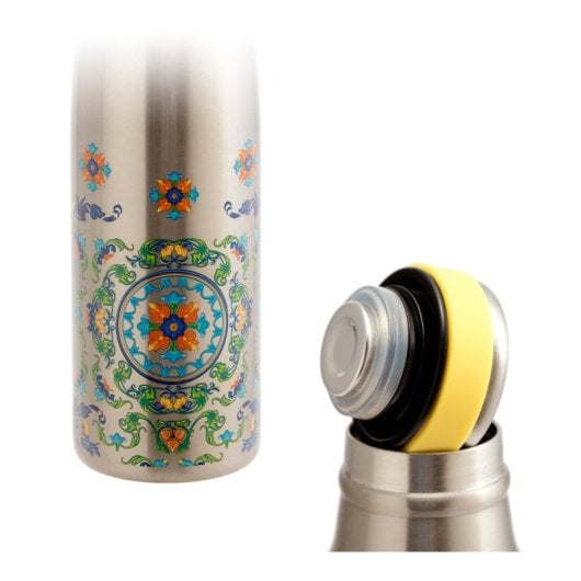 Javier Natura - Bottiglia termica riutilizzabile in acciaio inossidabile da 0,5 l