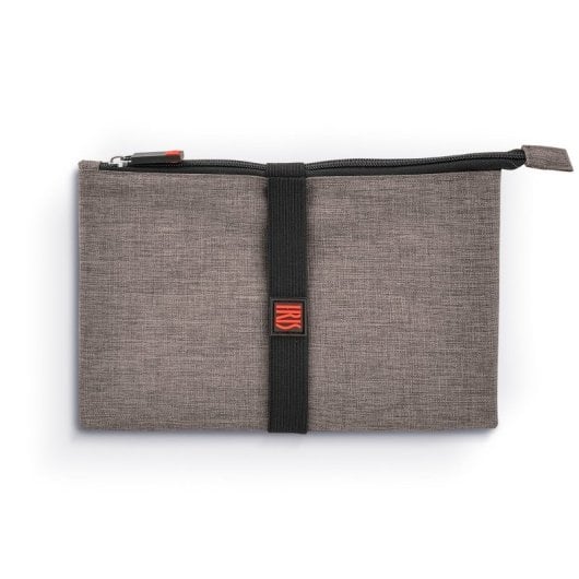 Iris Snack Bag - Bolsa Porta Alimentos Termoinsulada Con Cierre De Cremallera. Gris