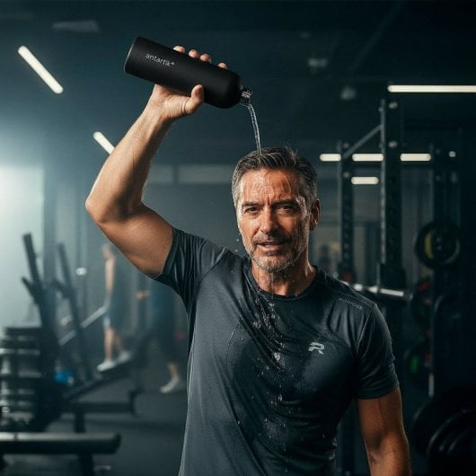 Antartik - Bottiglia termica riutilizzabile in acciaio inossidabile da 0,75 l. Fucsia