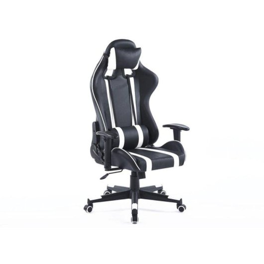 Silla gaming Adec Racing ergonómica reclinable altura regulable símil piel