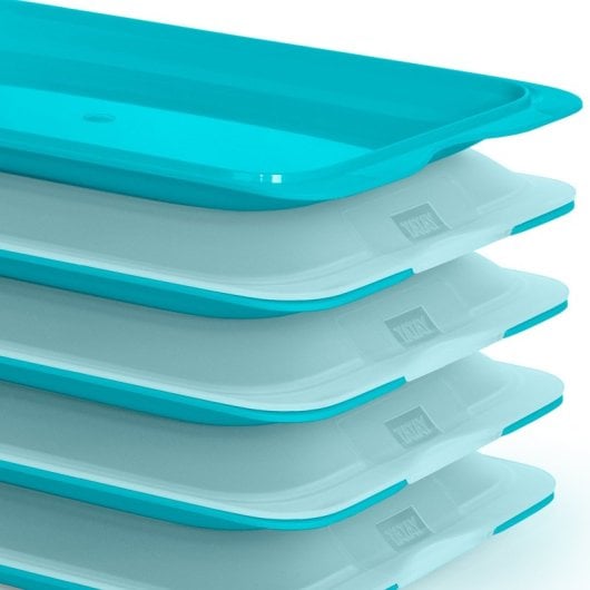 Tatay Fresh - Lote De 5 Recipientes Porta Embutidos Y Alimentos. Turquesa 22