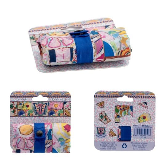 Javier Mosaico - Bolsa Para Compra Plegable Y Reutilizable De Gran Capacidad