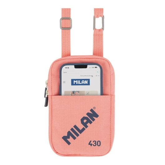 Milan - Bolso Pequeño Bandolera Multiusos Colección 430 Since 1918. Rosa