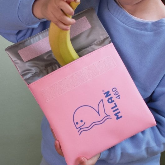 Milan 460 – Kleine, isolierte Lunchtasche, ideal für Snacks. Rosa