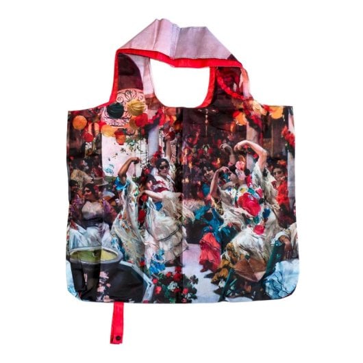 Javier Flamenca - Bolsa Para Compra Plegable Y Reutilizable De Gran Capacidad