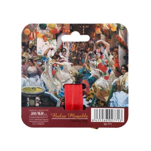 Javier Flamenca - Bolsa Para Compra Plegable Y Reutilizable De Gran Capacidad