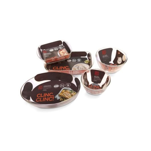 Iris - Teglia ovale in vetro borosilicato da 3 litri