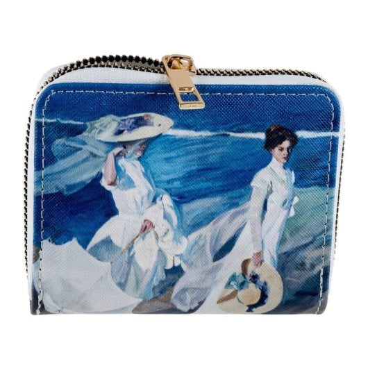 Javier Señoras Playa - Monedero Pequeño Cartera Para Mujer Con Cremallera