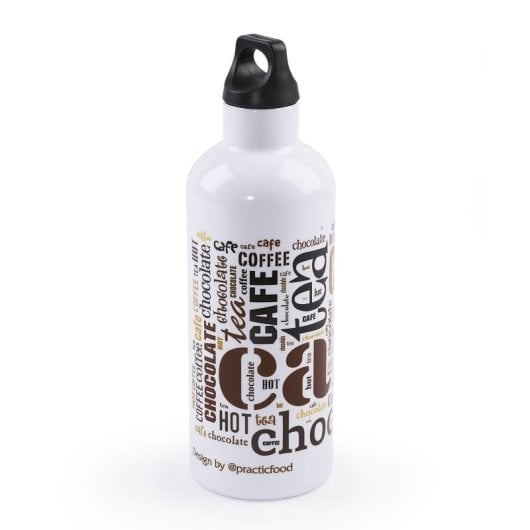 Laken Futura Café - Botella Térmica De Boca Estrecha De 0.5l En Acero Inoxidable. Blanco