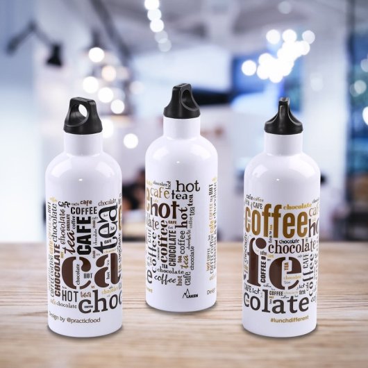 Laken Futura Café - Botella Térmica De Boca Estrecha De 0.5l En Acero Inoxidable. Blanco