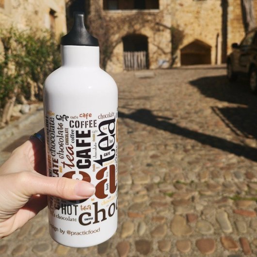 Laken Futura Café - Botella Térmica De Boca Estrecha De 0.5l En Acero Inoxidable. Blanco