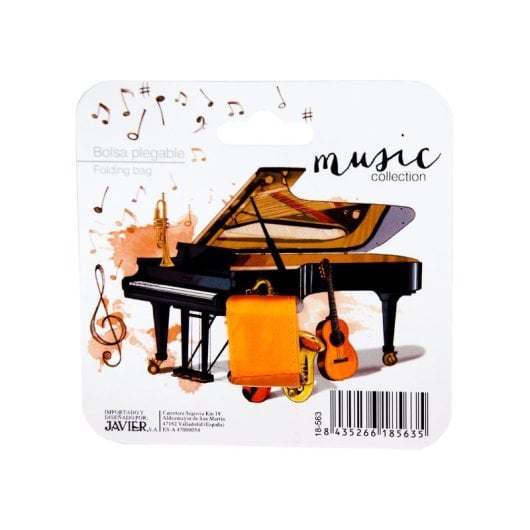 Javier Instrumentos - Bolsa Para Compra Plegable Y Reutilizable De Gran Capacidad