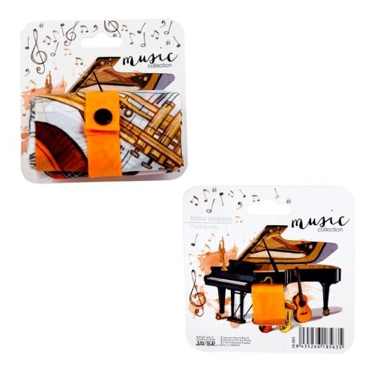 Javier Instrumentos - Bolsa Para Compra Plegable Y Reutilizable De Gran Capacidad