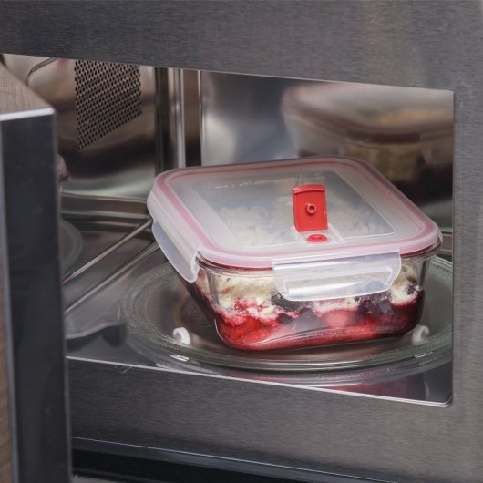 Tatay Cook & Eat - Set De 2 Recipientes De 0.64l Y 1.5l En Vidrio Borosilicato. Aptos Horno