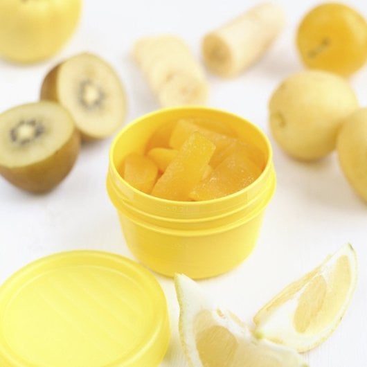 Tatay - Set De 3 Recipientes Porta Fruta De 0.2l En Colores Surtidos