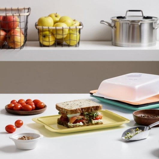 Tatay Fresh 24 - Lote De 4 Recipientes Porta Embutidos Y Alimentos. Colores Surtidos