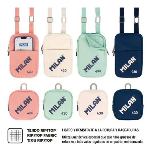 Milan - Bolso Pequeño Bandolera Multiusos Colección 430 Since 1918. Verde