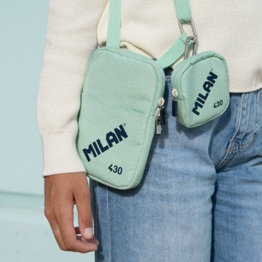 Milan - Bolso Pequeño Bandolera Multiusos Colección 430 Since 1918. Verde