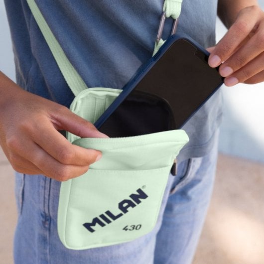 Milan - Bolso Pequeño Bandolera Multiusos Colección 430 Since 1918. Verde