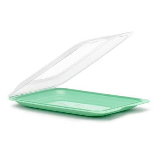 Tatay Fresh - Set di 3 contenitori per salumi e alimenti. Menta fresca