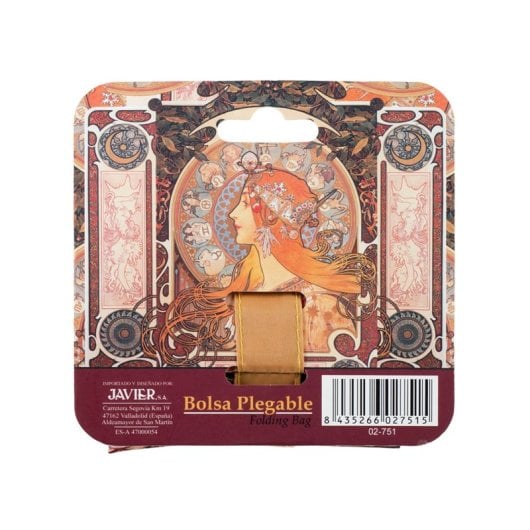 Javier Mucha - Bolsa Para Compra Plegable Y Reutilizable De Gran Capacidad