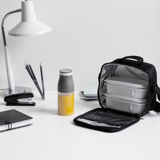 Tatay - Borsa termica per il pranzo Urban Food e kit per borraccia Urban. Menta