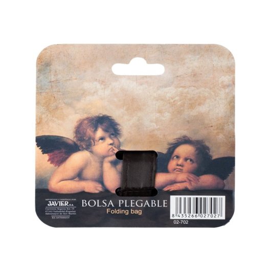 Javier Ángeles Rafael - Bolsa Para Compra Plegable Y Reutilizable De Gran Capacidad