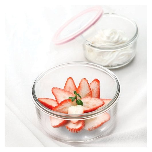 Glasslock Classic - Set De 3 Recipientes Herméticos Redondos En Vidrio Templado