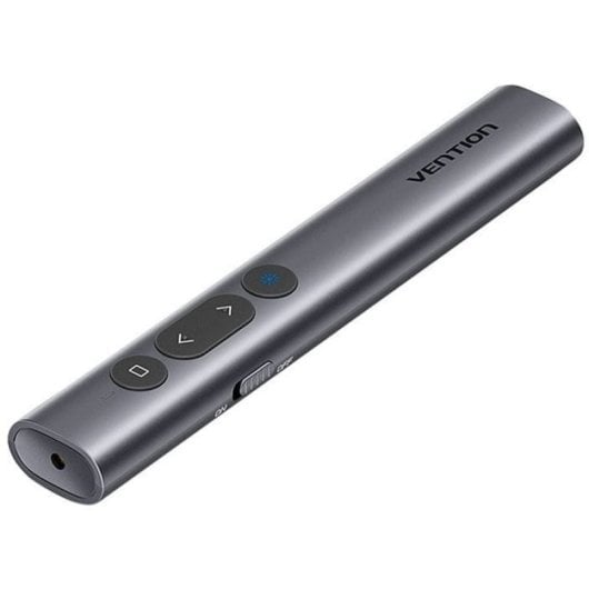 Puntatore di presentazione wireless Vention con laser rosso e pulsanti barriera AAA
