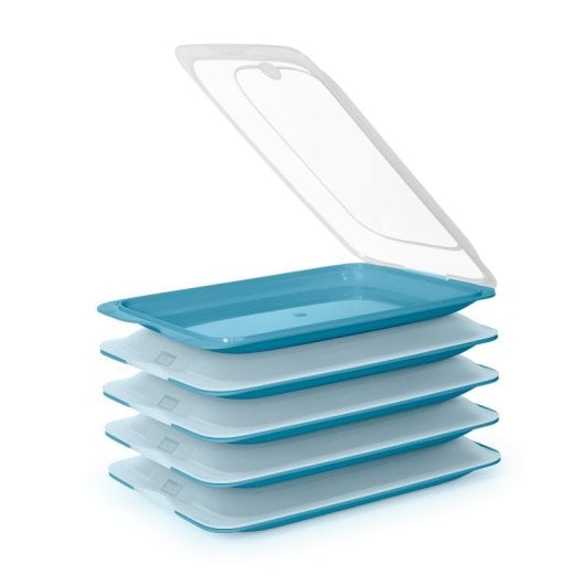 Tatay Fresh 24 - Lote De 5 Recipientes Porta Embutidos Y Alimentos. Ocean