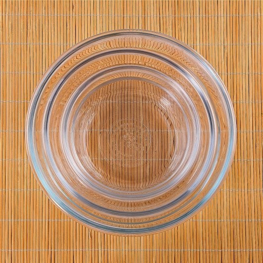 Glasslock Oven Safe - Lote De 3 Recipientes Redondos De 0.4l, 0.9l Y 1.5l En Vidrio Apto Horno