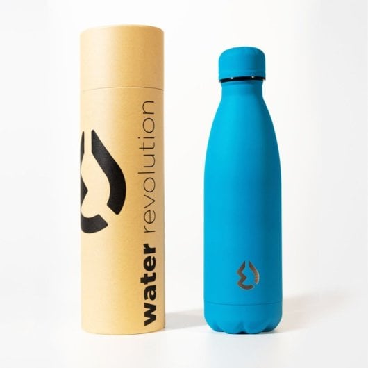 Water Revolution Fluor - Botella Térmica De 0.5l En Acero Inoxidable. Yellow