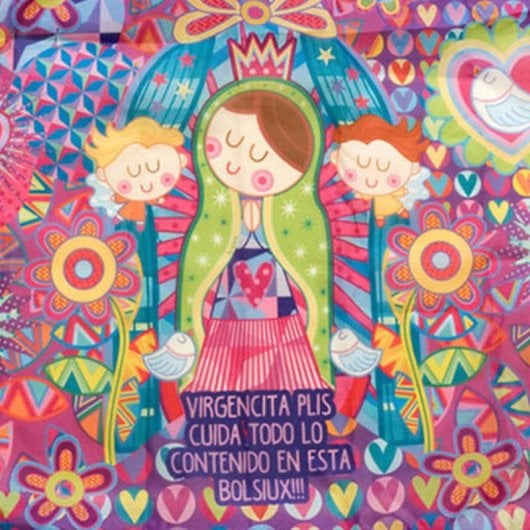 Javier Virgencita Plis - Bolsa Para Compra Plegable Y Reutilizable De Gran Capacidad