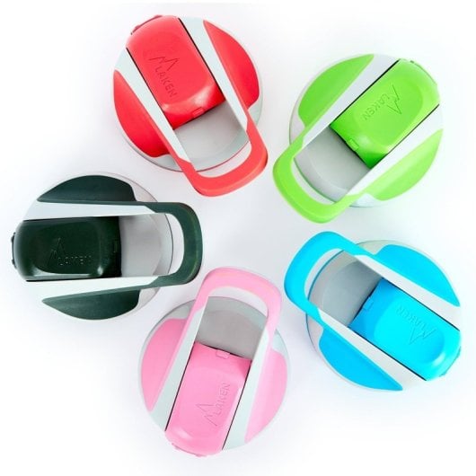 Laken Summit - Botella De Agua Con Boquilla 0.45l En Tritán Con Mosquetón. Rojo