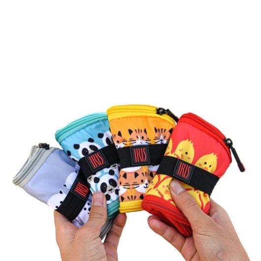 Iris Zipper Roll Friends - Porta Sandwich Infantil Plegable Y Flexible Con Cremallera. Dogs