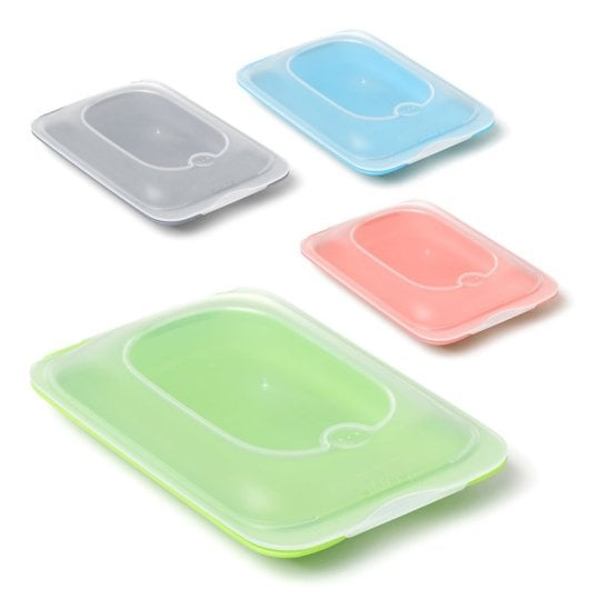 Tatay Mini - Contenitore per salumi e formaggi con sistema salva freschezza. Verde