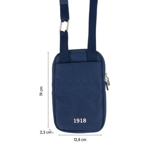 Milan - Bolso Pequeño Bandolera Multiusos Colección 430 Since 1918. Azul