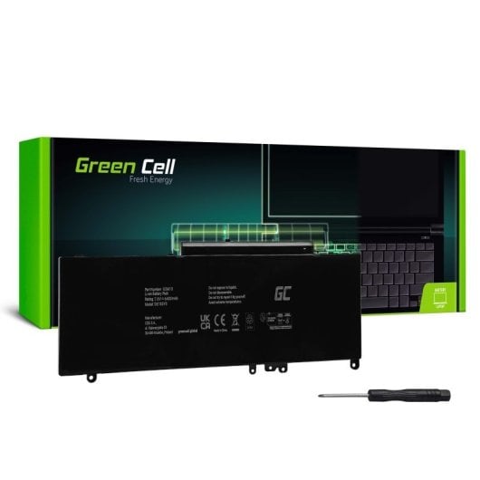 Batterie de remplacement pour ordinateur portable Green Cell DE102V3