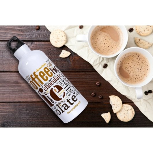 Laken Futura Café - Botella Térmica De Boca Estrecha 0.5l En Acero Inoxidable. Plata