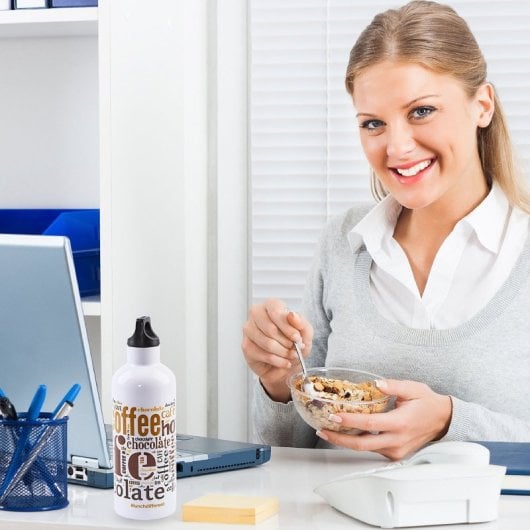 Laken Futura Café - Botella Térmica De Boca Estrecha 0.5l En Acero Inoxidable. Plata