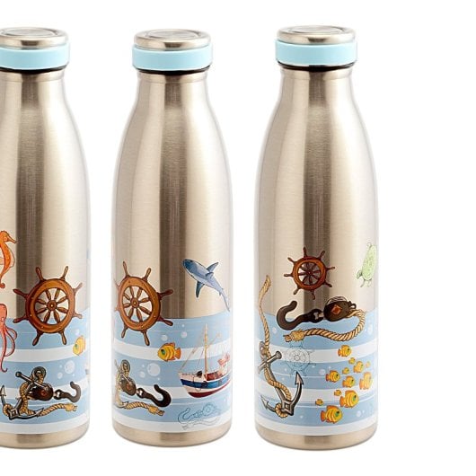 Javier Marinera - Bottiglia termica riutilizzabile in acciaio inossidabile da 0,5 l
