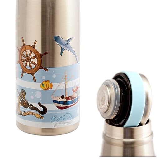 Javier Marinera - Bottiglia termica riutilizzabile in acciaio inossidabile da 0,5 l