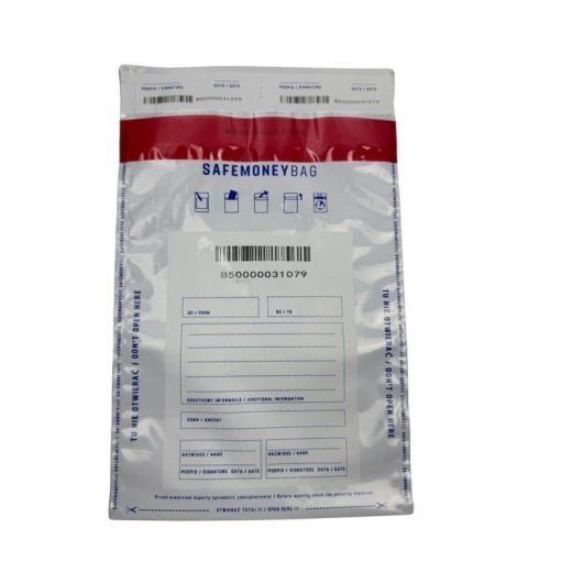 Safemoneybag Weiße Sicherheitsumschläge B5 190x260+35 100 Stück