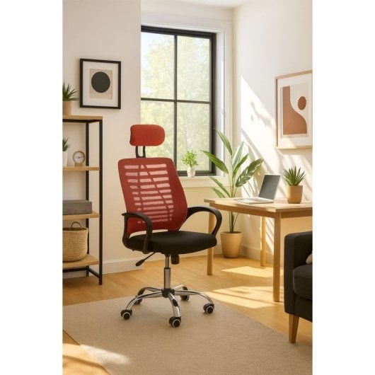 Regalos Miguel - Sillas De Escritorio - Silla Kontor - Rojo