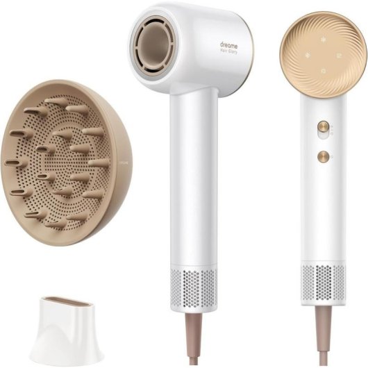 Secador de Cabelo Profissional Dreame Glory Combo 1600W 7 Temperaturas 2 Velocidades Iónico Roxo