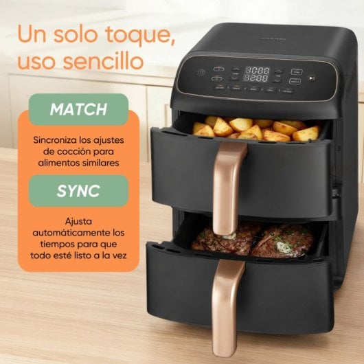 Fritadeira de Ar Cosori Turbo Tower Compact 8.6L 2630W com Temporizador