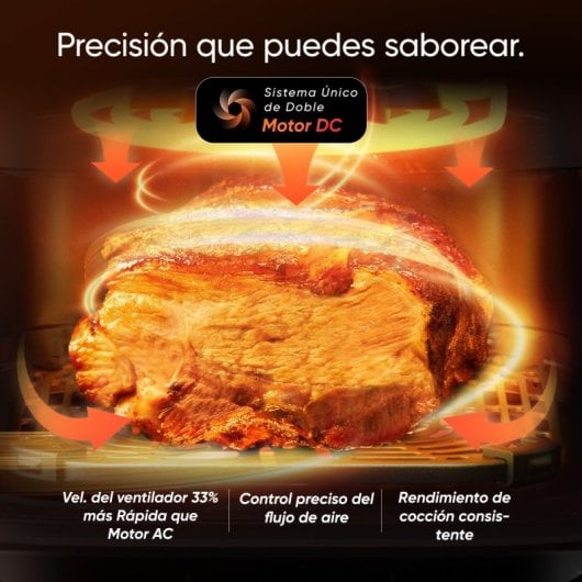 Fritadeira de Ar Cosori Turbo Tower Compact 8.6L 2630W com Temporizador