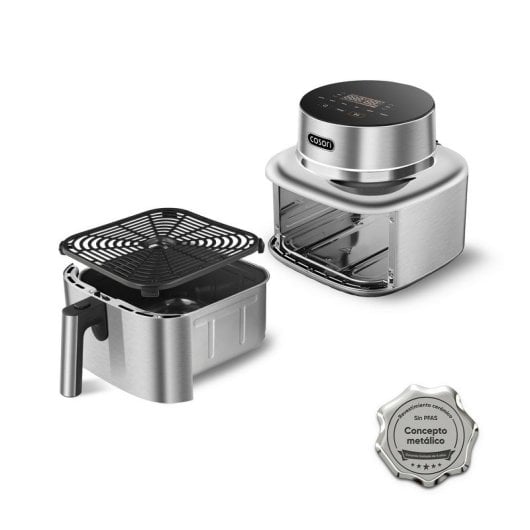 Freidora de Aire Cosori Iconic Single Chef Edition 6,2L 1725W Inoxidable con Temporizador