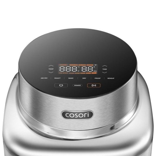 Airfryer Cosori Iconic Single Chef Edition 6,2L 1725W RVS Timer