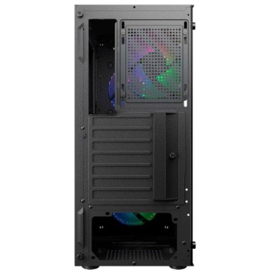 Caja PC Cougar MX110 RGB Negro Mid Tower Vidrio Templado 4 Ventiladores